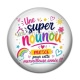 Cabochon Résine - une super nounou merci pour cette merveilleuse année