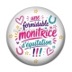 Cabochon Résine - une formidable monitrice d'équitation