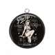 Pendentif Cabochon Argent - pin up