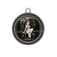 Pendentif Cabochon Argent - pin up