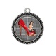 Pendentif Cabochon Argent - pin up