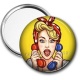 Miroir de poche - pin up