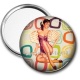 Miroir de poche - pin up
