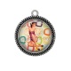 Pendentif Cabochon Argent - pin up