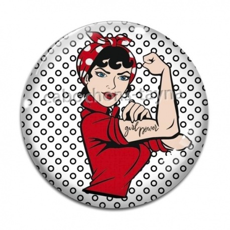 Cabochon Verre - pin up
