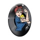 Cabochon Verre Ovale - pin up