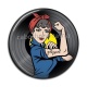 Cabochon Résine - pin up