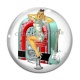 Cabochon Verre - pin up
