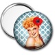 Miroir de poche - pin up