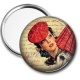 Miroir de poche - pin up