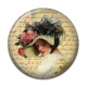 Cabochon Résine - femme ancienne