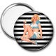 Miroir de poche -  pin up