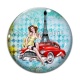 Cabochon Verre - pin up