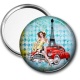 Miroir de poche - pin up