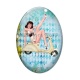 Cabochon Verre Ovale - pin up