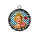 Pendentif Cabochon Argent - pin up