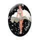 Cabochon Verre Ovale - pin up
