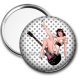 Miroir de poche - pin up