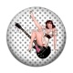 Cabochon Résine - pin up