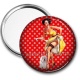 Miroir de poche - pin up