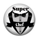 Cabochon Résine - super chef