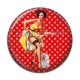 Cabochon Résine - pin up