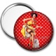 Miroir de poche - pin up