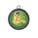 Pendentif Cabochon Argent - pin up