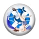 Cabochon Résine - pin up