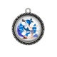 Pendentif Cabochon Argent - pin up