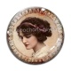 Cabochon Verre - femme ancienne