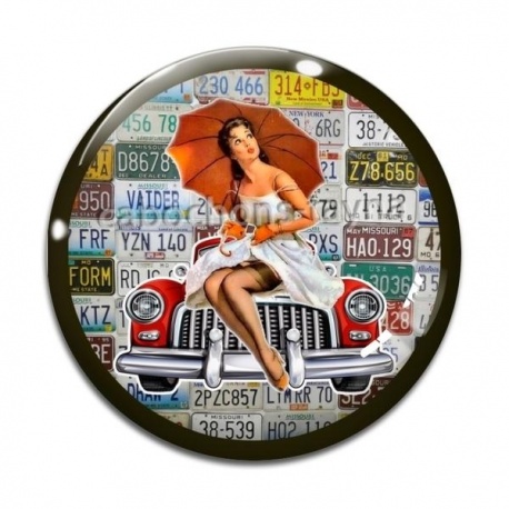 Cabochon Verre - pin up