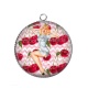 Pendentif Cabochon Argent - pin up