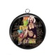Pendentif Cabochon Argent - pin up