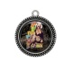 Pendentif Cabochon Argent - pin up