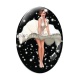 Cabochon Verre Ovale - pin up