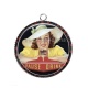 Pendentif Cabochon Argent - pin up