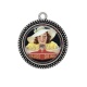 Pendentif Cabochon Argent - pin up