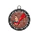 Pendentif Cabochon Argent - pin up