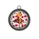 Pendentif Cabochon Argent - pin up
