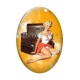 Cabochon Verre Ovale - pin up
