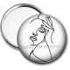 Miroir de poche - femme