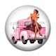 Cabochon Résine - pin up