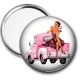 Miroir de poche - pin up