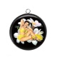 Pendentif Cabochon Argent - pin up