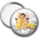 Miroir de poche - pin up
