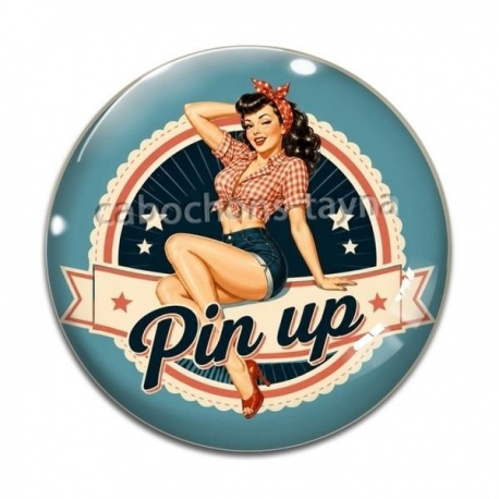 Cabochon Verre - pin up