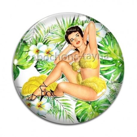 Cabochon Verre - pin up
