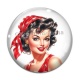 Cabochon Verre - pin up