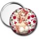 Miroir de poche - pin up